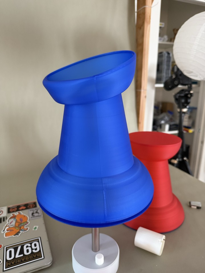 Push Pin Lamp photographed in the studio